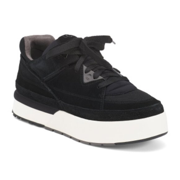 NEW UGG Suede Goldencush Sneakers in black for women 7254m2 - Picture 5 of 7